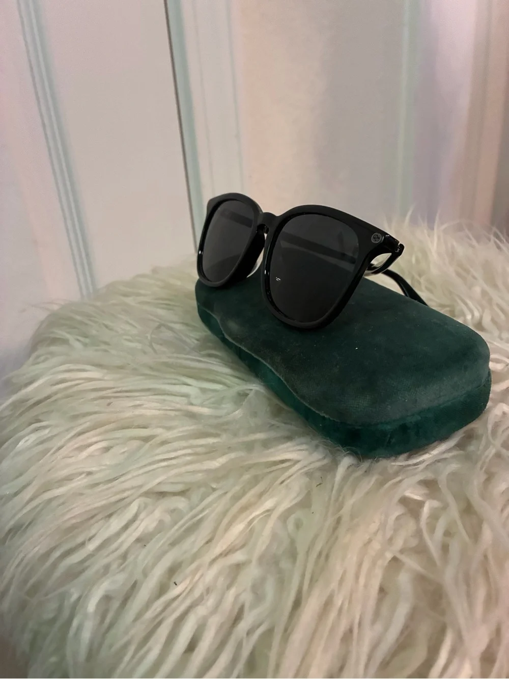 Gucci Black Wayfarer Sunglasses